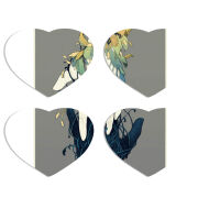 Магнитные фотопазлы Сердце 50 на 50 набор 4 штуки Natures Hands