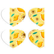 Магнитные фотопазлы Сердце 50 на 50 набор 4 штуки 