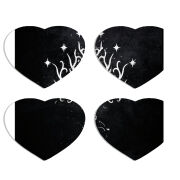 Магнитные фотопазлы Сердце 50 на 50 набор 4 штуки Fantasy Tree