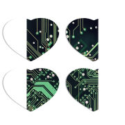 Магнитные фотопазлы Сердце 50 на 50 набор 4 штуки Microchip