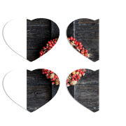Магнитные фотопазлы Сердце 50 на 50 набор 4 штуки 
