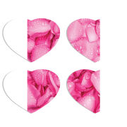 Магнитные фотопазлы Сердце 50 на 50 набор 4 штуки 