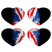 Магнитные фотопазлы Сердце 50 на 50 набор 4 штуки 