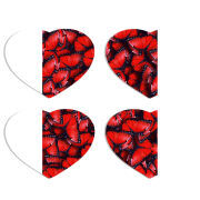 Магнитные фотопазлы Сердце 50 на 50 набор 4 штуки 