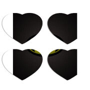 Магнитные фотопазлы Сердце 50 на 50 набор 4 штуки 