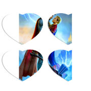 Магнитные фотопазлы Сердце 50 на 50 набор 4 штуки 