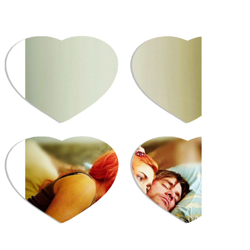 Магнитные фотопазлы Сердце 50 на 50 набор 4 штуки 