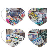 Магнитные фотопазлы Сердце 50 на 50 набор 4 штуки 