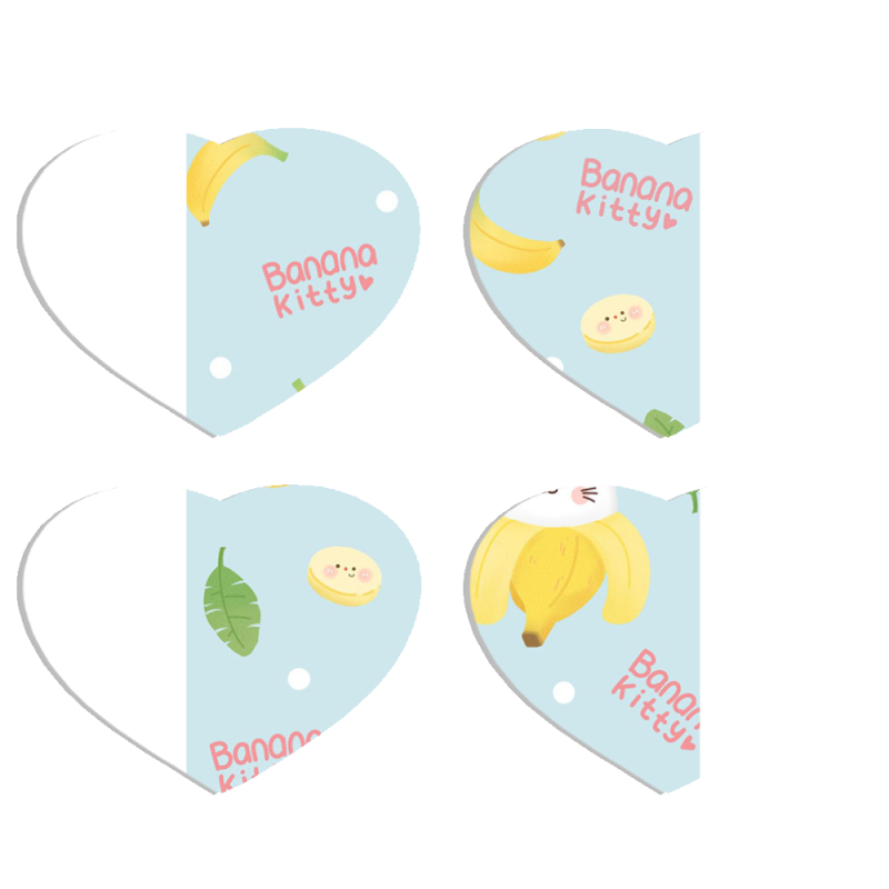 Магнитные фотопазлы Сердце 50 на 50 набор 4 штуки 