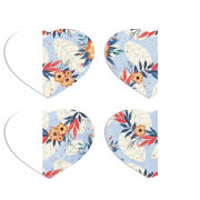 Магнитные фотопазлы Сердце 50 на 50 набор 4 штуки 