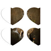 Магнитные фотопазлы Сердце 50 на 50 набор 4 штуки 