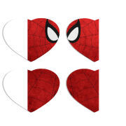 Магнитные фотопазлы Сердце 50 на 50 набор 4 штуки 