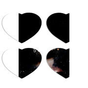 Магнитные фотопазлы Сердце 50 на 50 набор 4 штуки 