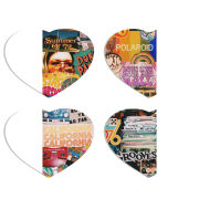 Магнитные фотопазлы Сердце 50 на 50 набор 4 штуки 