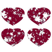 Магнитные фотопазлы Сердце 50 на 50 набор 4 штуки 