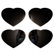 Магнитные фотопазлы Сердце 50 на 50 набор 4 штуки 