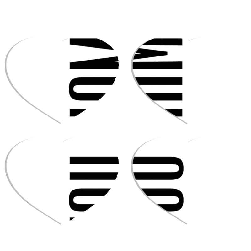 Магнитные фотопазлы Сердце 50 на 50 набор 4 штуки 