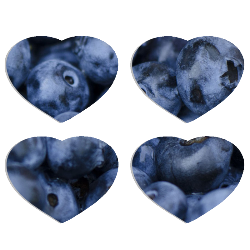 Магнитные фотопазлы Сердце 50 на 50 набор 4 штуки 