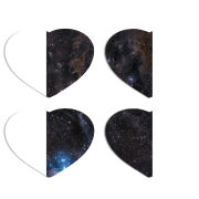 Магнитные фотопазлы Сердце 50 на 50 набор 4 штуки 