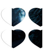 Магнитные фотопазлы Сердце 50 на 50 набор 4 штуки Between two Days