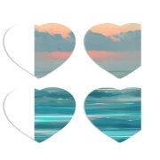 Магнитные фотопазлы Сердце 50 на 50 набор 4 штуки Inspiration