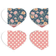 Магнитные фотопазлы Сердце 50 на 50 набор 4 штуки 