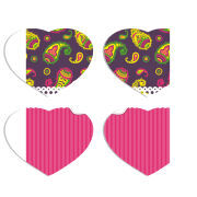 Магнитные фотопазлы Сердце 50 на 50 набор 4 штуки 