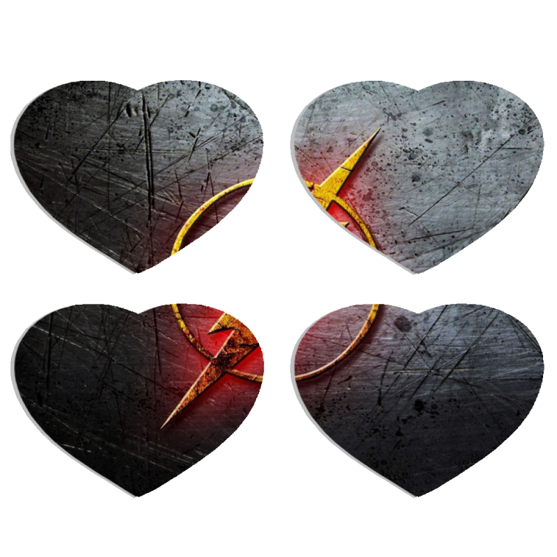 Магнитные фотопазлы Сердце 50 на 50 набор 4 штуки 