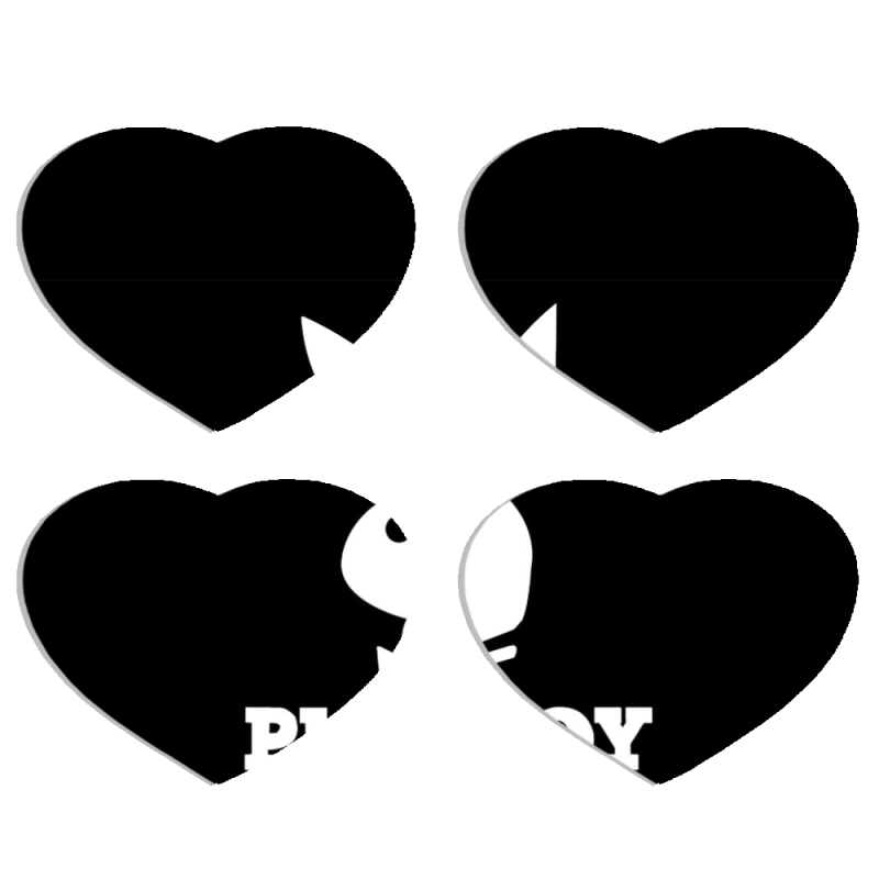 Магнитные фотопазлы Сердце 50 на 50 набор 4 штуки 