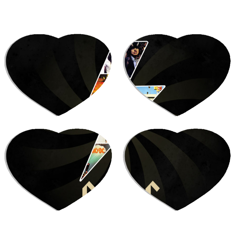 Магнитные фотопазлы Сердце 50 на 50 набор 4 штуки 