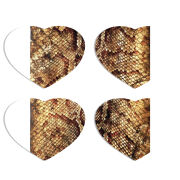 Магнитные фотопазлы Сердце 50 на 50 набор 4 штуки 