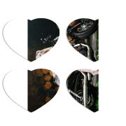 Магнитные фотопазлы Сердце 50 на 50 набор 4 штуки 