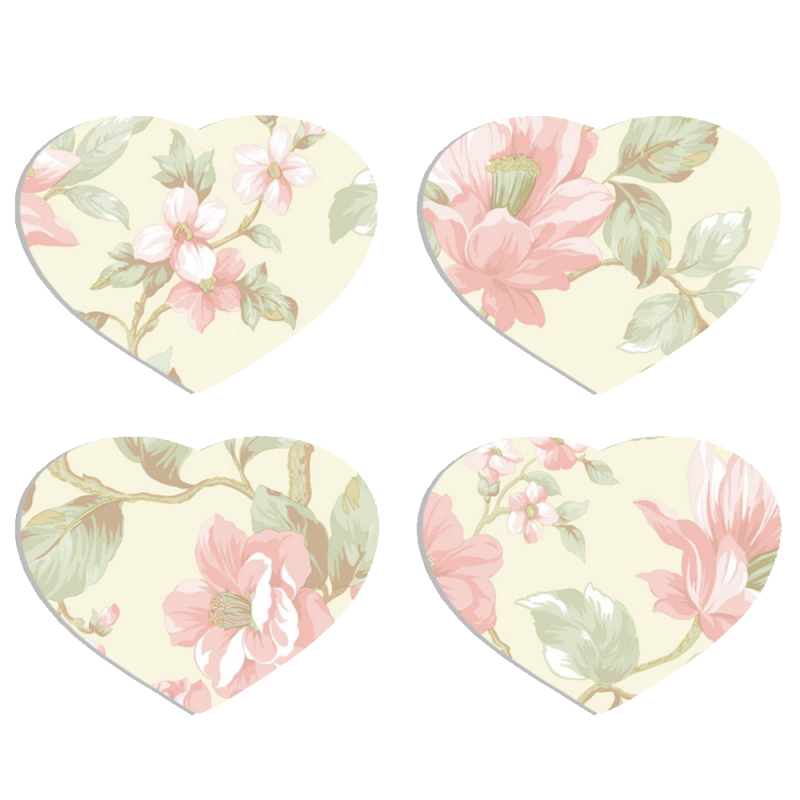 Магнитные фотопазлы Сердце 50 на 50 набор 4 штуки 
