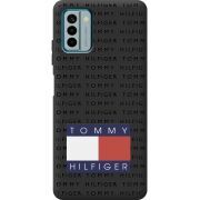 Черный чехол BoxFace Nokia G22 Tommy Print