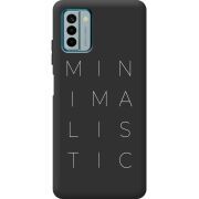 Черный чехол BoxFace Nokia G22 Minimalistic