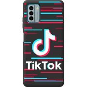 Черный чехол BoxFace Nokia G22 Tik Tok