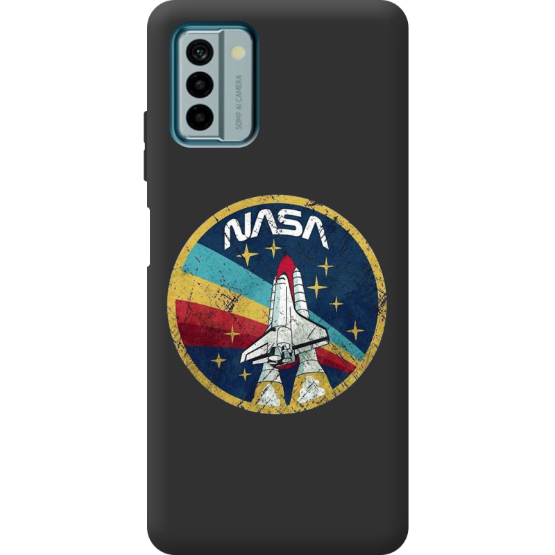 Черный чехол BoxFace Nokia G22 NASA