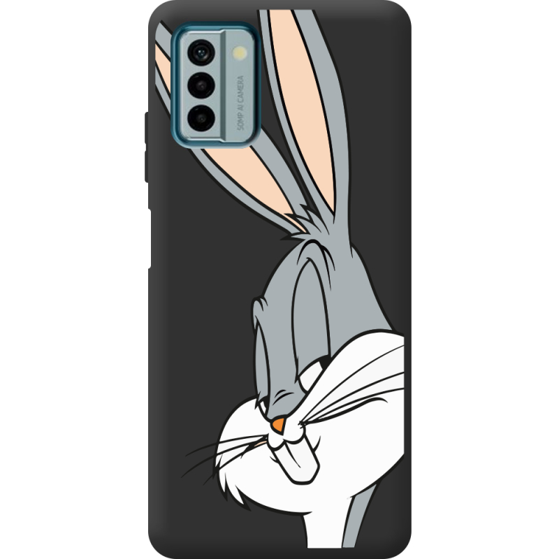 Черный чехол BoxFace Nokia G22 Lucky Rabbit