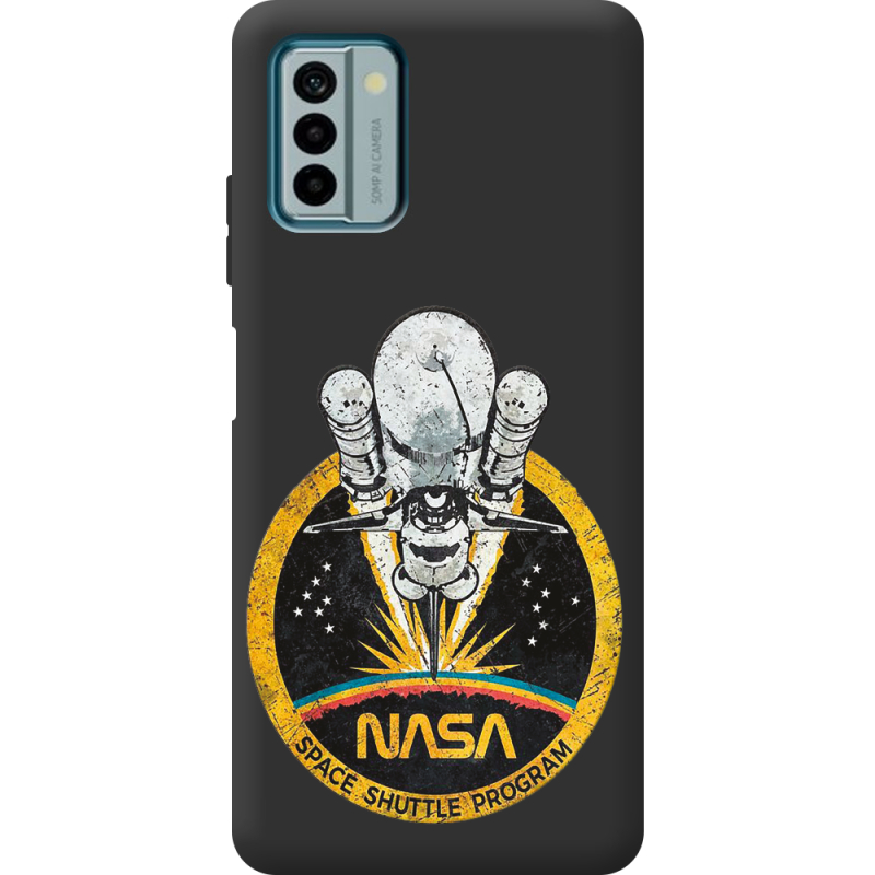 Черный чехол BoxFace Nokia G22 NASA Spaceship