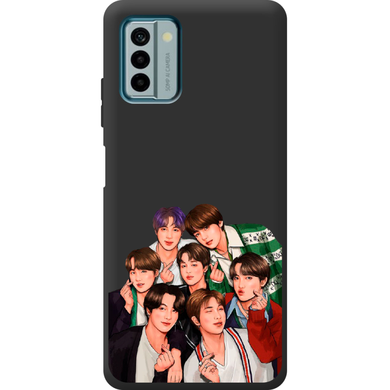 Черный чехол BoxFace Nokia G22 BTS