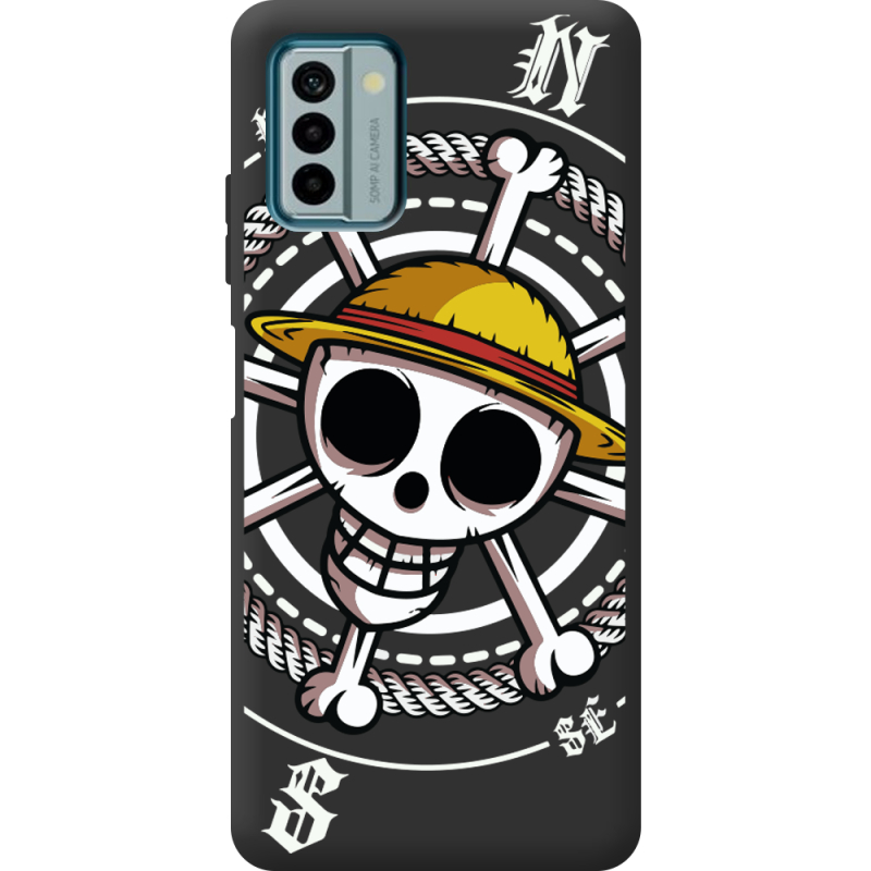 Черный чехол BoxFace Nokia G22 One Piece Компас