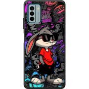 Черный чехол BoxFace Nokia G22 Малий вухань