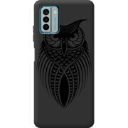 Черный чехол BoxFace Nokia G22 Owl