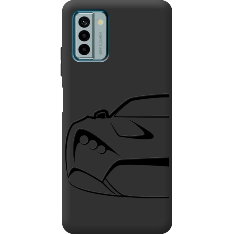 Черный чехол BoxFace Nokia G22 Sportcar