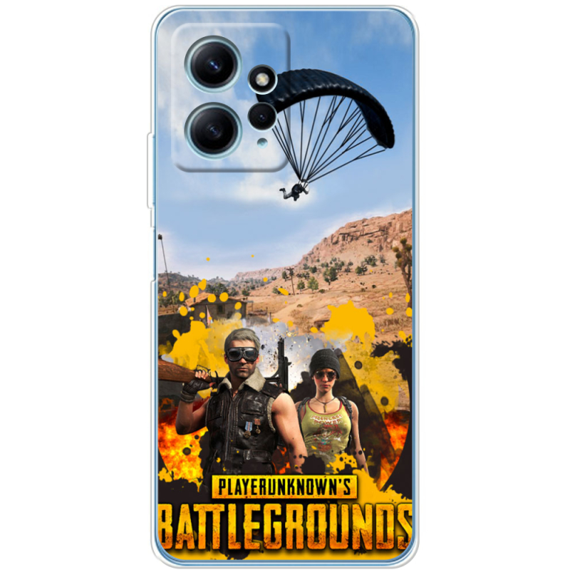 Чехол BoxFace Xiaomi Redmi Note 12 4G Pubg parachute