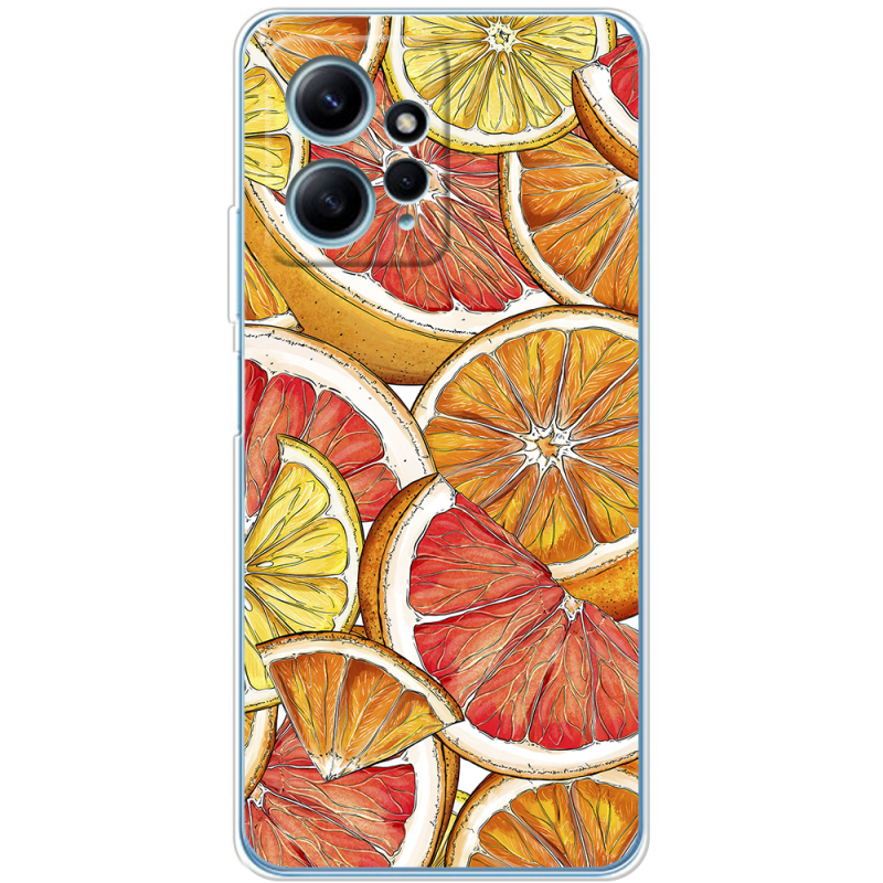 Чехол BoxFace Xiaomi Redmi Note 12 4G Citrus Pattern