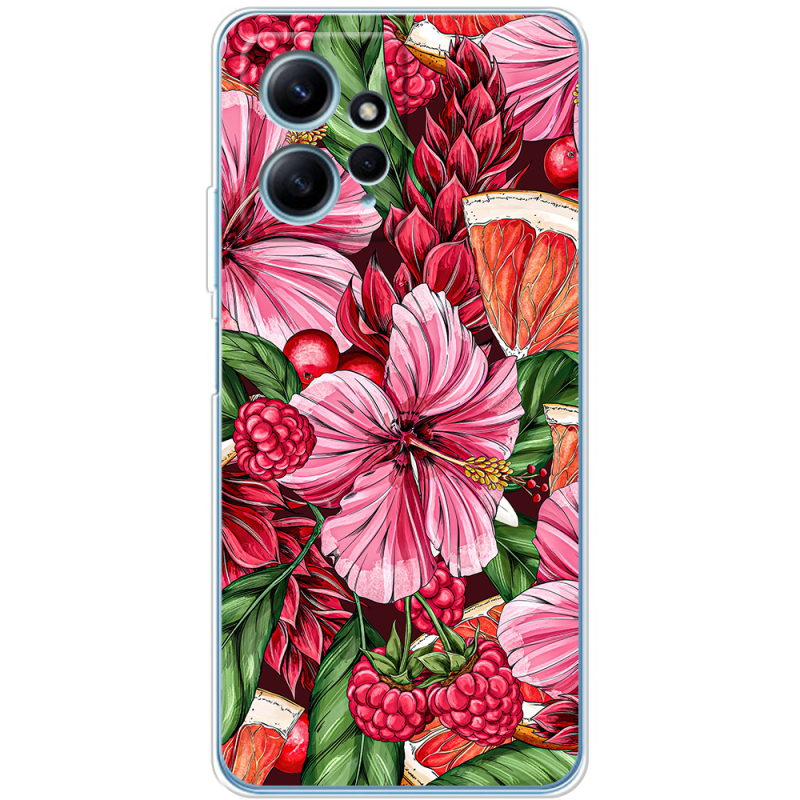 Чехол BoxFace Xiaomi Redmi Note 12 4G Tropical Flowers