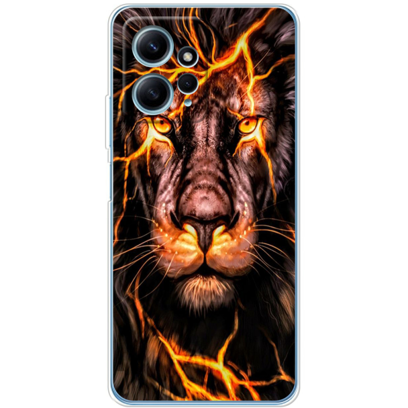 Чехол BoxFace Xiaomi Redmi Note 12 4G Fire Lion