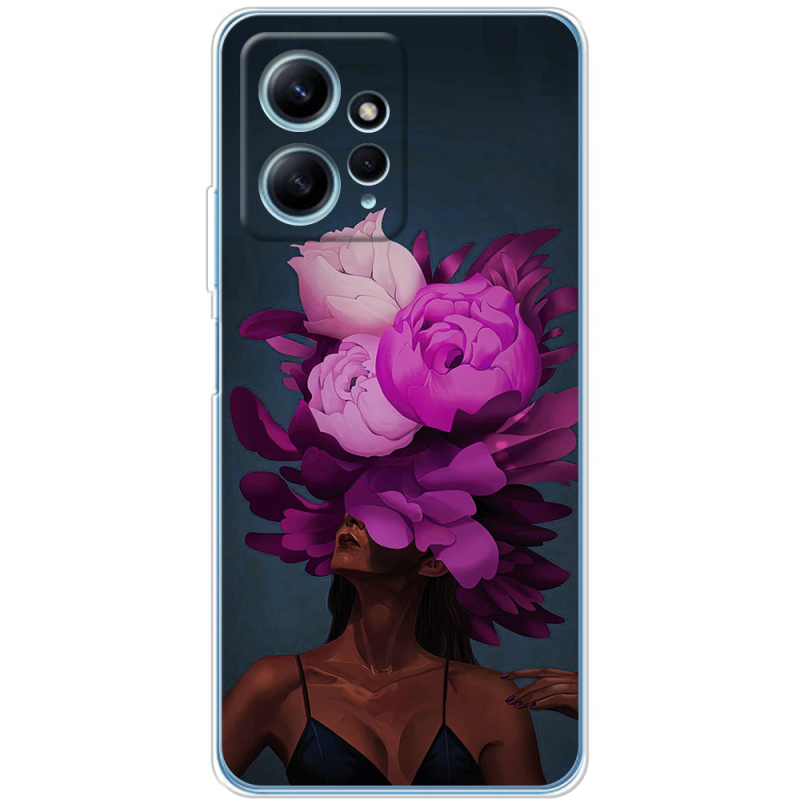 Чехол BoxFace Xiaomi Redmi Note 12 4G Exquisite Purple Flowers