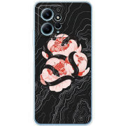 Чехол BoxFace Xiaomi Redmi Note 12 4G Snake Rose